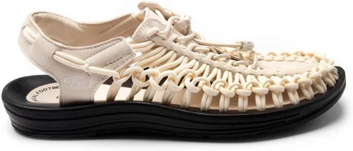 Vista 28 de KEEN Sandalias clásicas Uneek de dos cuerdas para hombre Timberwolf/Plaza Taupe