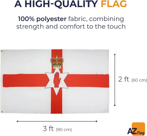 Vista 310 de AZ FLAG Bandera de Aland 2' x 3' - Banderas de Finlandia Aland 23.6 x 35.4 in - Banner 2x3 ft