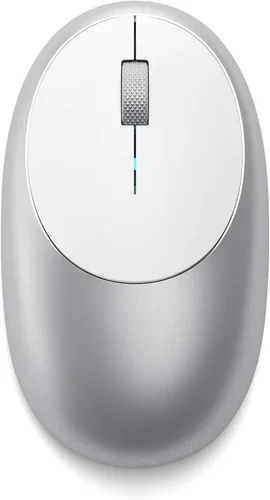 Vista 6 de Satechi M1 - Mouse inalámbrico Bluetooth, recargable USB-C, compacto y portátil, para MacBook Air/Pro M5/M4, iPad Air/Pro M5/M4/M3, iPad mini, Mac