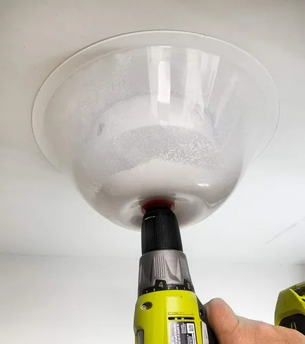 Vista 8 de Disston E0215000 Blu-Mol RemGrit - Accesorios para sierras de agujero de silicona, para instalar luces empotradas y funciona con todas las sierras