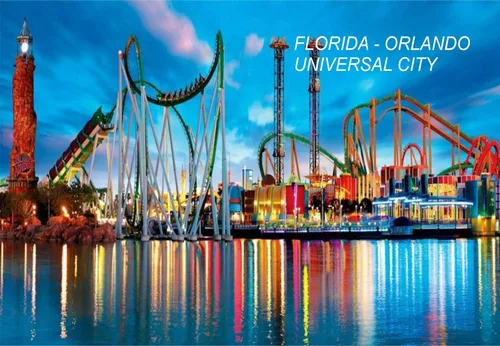 Vista 11 de Imanes para refrigerador de Florida USA United States (1 pieza, estilo: Hard Rock Hotel #FL6)