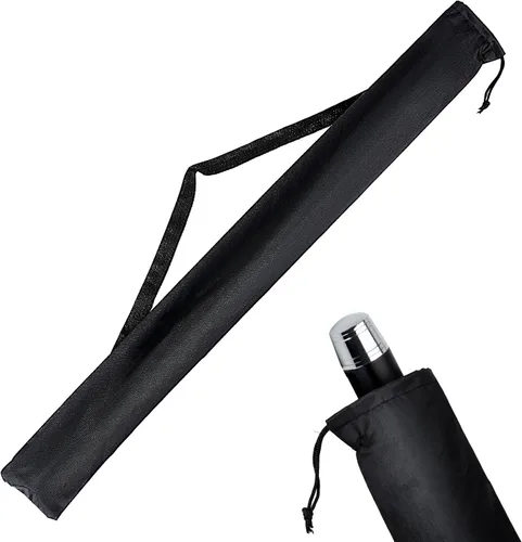 Vista 4 de Estuche de transporte para taco de billar, bolsa de almacenamiento de billar, estuche negro para taco de billar de 35 pulgadas