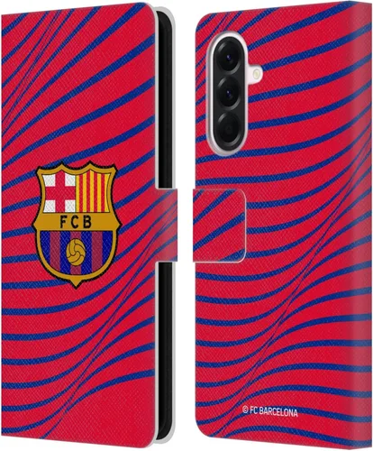 Vista 137 de Head Case Designs Funda de piel con licencia oficial del FC Barcelona Barca Crest Graphics para Samsung Galaxy A06 4G