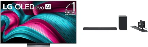 Vista 17 de LG OLED evo serie C5 televisor inteligente 4K de 55 pulgadas con AI, Dolby Atmos, Dolby Vision, HDR10, Super Upscaling 4K de AI, Modo Cineasta, Wow