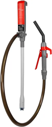 Vista 12 de TERA PUMP Bomba de Transferencia Rápida de Varilla con Mango de Gatillo y Manguera de Vinilo de 39.4 Pulgadas - Caudal Máximo de 2.8 GPM - Funciona