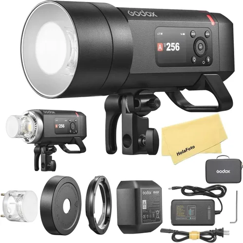 GODOX AD400 Pro II AD400Pro II AD400ProII 2.4G TTL 1/8000 HSS 400Ws Flash para exteriores, Batería de 21.6V/2600mAh, Tiempo de reciclaje de 0.01~1s,