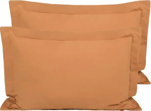 Vista 52 de FLXXIE Juego de 2 fundas de almohada estándar de microfibra, resistentes a la decoloración, a las arrugas y al encogimiento, fundas de almohada