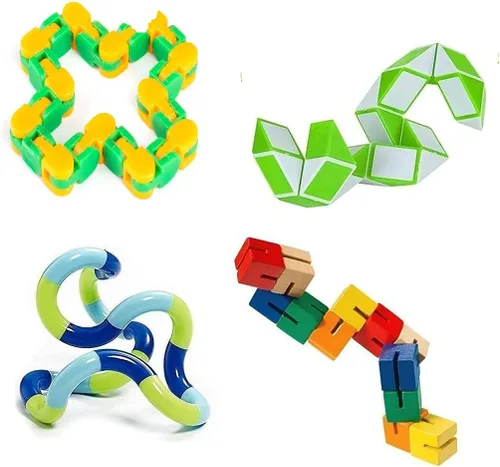 Juguete sensorial para la ansiedad, reductor de estrés, juguetes para aliviar la ansiedad, para concentrarse y calmar, ideal para el aprendizaje y