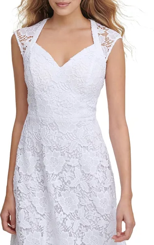Vista 2 de GUESS Women's Chemical Lace Midi