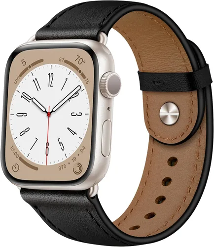 Vista 11 de OUHENG Correa de repuesto compatible con Apple Watch de 41mm 40mm 38mm 45mm 44mm 42mm, correa de repuesto para iWatch SE Series 7, 6, 5, 4, 3, 2, 1