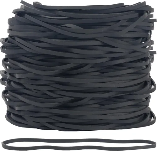 Vista 8 de Foshine Bandas de goma para basura, bandas elásticas de gran tamaño #117B, 100 unidades, bandas elásticas de 7 pulgadas, colores surtidos