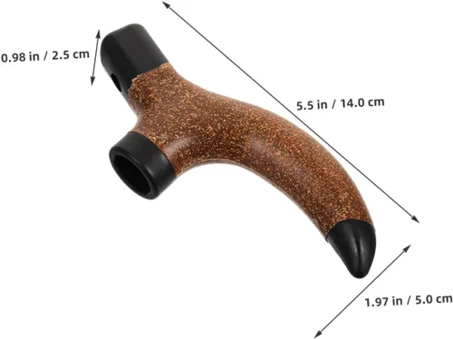 Vista 2 de 3pcs Trekking Pole Replacement Handle Durable Cork Grip for Hiking Skiing Outdoor Activities Joint Protection Easy Installation for Trekking Poles
