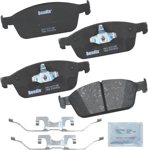 Vista 63 de Bendix Pastillas de freno delanteras de cerámica Priority1 CFC465AK2 para Acura EL 2005-1997, Honda Civic 2011-1996, Insight 2014-2010