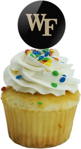 Vista 1680 de GRAPHICS & MORE Abilene Christian Primary Logo Cupcake Picks Toppers Decoración Set de 6 Universidad Cristiana de Abilene