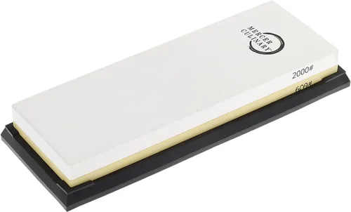 Vista 18 de Mercer Culinary -M15910 Acero de afilado de diamante, 10 pulgadas, negro