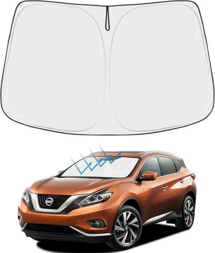 Vista 83 de Proadsy Parasol para parabrisas Rivian R1S 2022-2025 2026 de 4 capas plegable, protector de parasol frontal que bloquea los rayos UV, mantiene