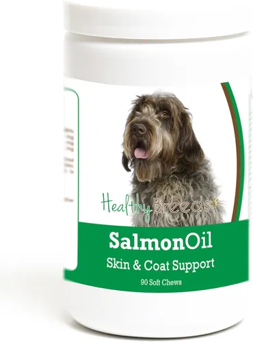 Vista 229 de Healthy Breeds Affenpinscher - Masticables suaves de aceite de salmón, 90