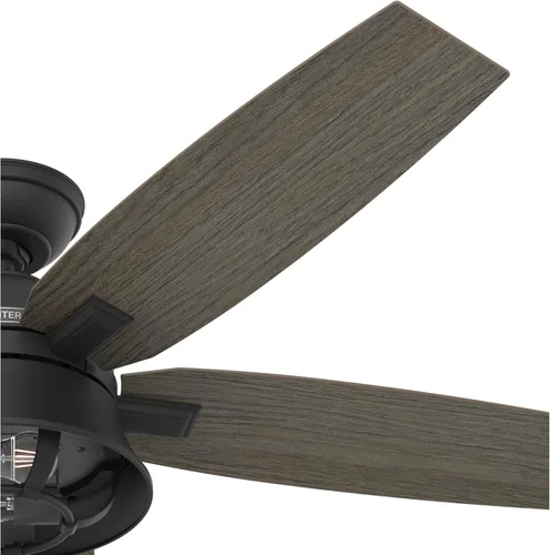 Vista 13 de Hunter Fan Company 51579 Hampshire - Ventilador de techo, 52, negro mate
