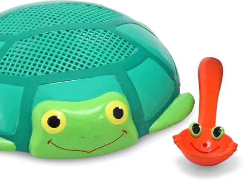 Vista 7 de Melissa & Doug Sunny Patch Seaside Sidekicks - Juego de arena para hornear, juguete de playa, juego al aire libre para niños a partir de 3 años