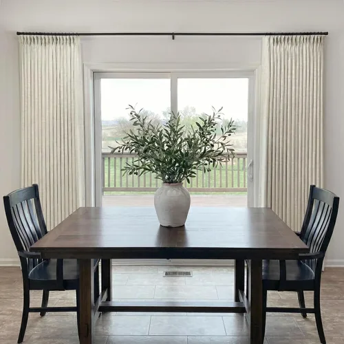 Vista 7 de CAPALOCA Cortinas extra de 60 pulgadas de ancho 100% opacas de 96 pulgadas Desnudo Natural