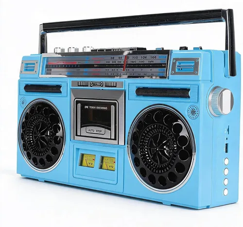 Reproductor de cinta de casete portátil - Reproductor de casete retro, FM MW SW1 SW2 Radio estéreo, grabadora de reproductor de cinta de casete