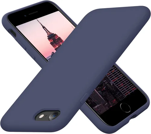 Vista 17 de Cordking Funda diseñada para iPhone SE 2022/2020, diseñada para iPhone 7 y 8, funda ultradelgada de silicona a prueba de golpes