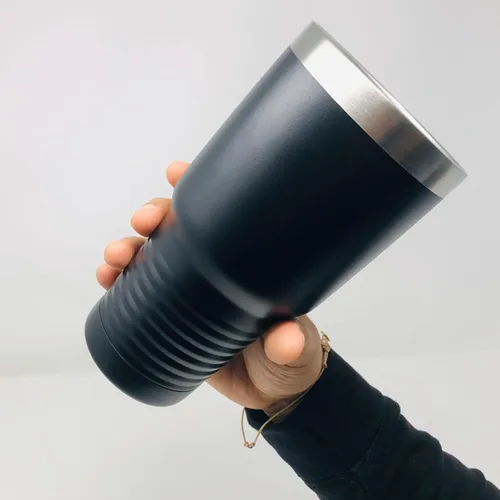 Vista 70 de LaserGram Vaso aislado al vacío de 20 onzas, notas musicales, grabado personalizado incluido (negro)
