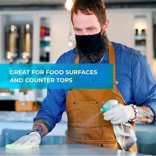 Vista 2 de 12% de peróxido de hidrógeno concentrado de grado alimenticio (4 galones), solución de limpieza para el hogar, lavandería, baño, jardín y más