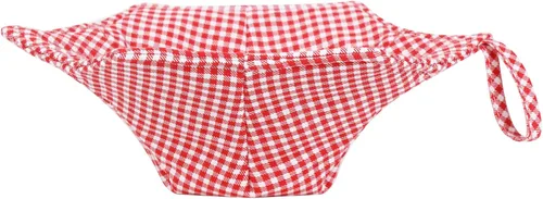 Vista 13 de MHTTTEC - Soporte para tazones de sopa, cuenco rojo, acogedores para microondas y comida caliente, cuenco de sopa rojo de fondo pequeño, acogedor