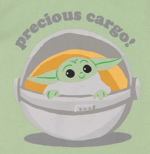 Vista 6 de STAR WARS Mandalorian The Child - Juego de capas de 4 piezas traje de camiseta