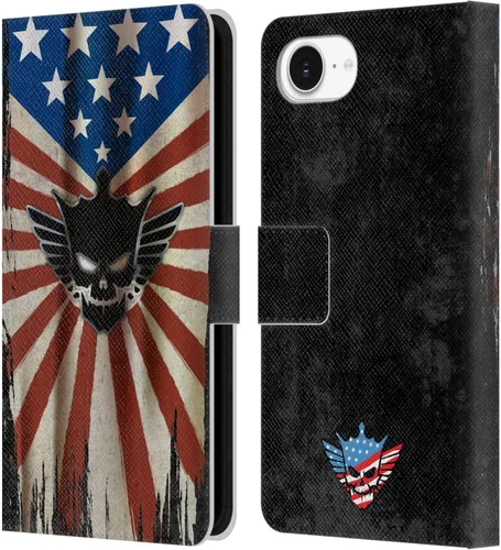 Vista 39 de Head Case Designs Officially Licensed WWE American Nightmare Flag Cody Rhodes Leather Wallet Case Compatible with Apple iPhone 7 Plus/iPhone 8 Plus
