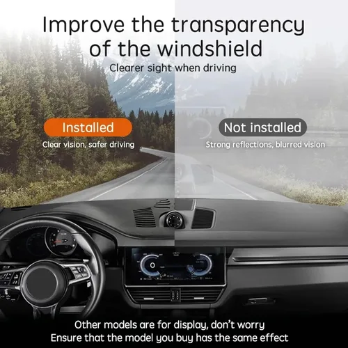 Vista 5 de MaJher Cubierta del tablero de instrumentos del coche, para Toyota Prado 2010-2016, accesorios