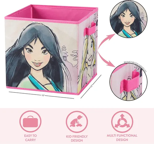 Vista 105 de Idea Nuova Marvel Avengers - Juego de dos espaciosos cubos de almacenamiento plegables, 10 x 10 pulgadas, Avengers / gris