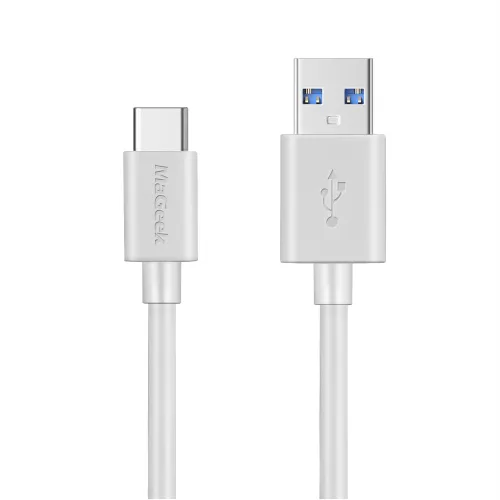 Vista 2 de MaGeek Cable USB 3.0 a USB C, (1 pie) USB Type-C 3.1 Gen.1 Cable de datos de alta velocidad para Galaxy S20, S10, S9, S8, MacBook, Nintendo Switch