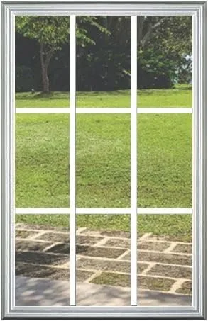 Vista 8 de 20 x 36 Puerta de Entrada Inserto de Vidrio Transparente (1 Lite)