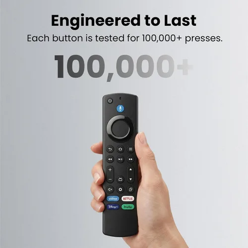 Vista 5 de IDGPUW Mando a distancia de repuesto para Insignia/Toshiba/AMZ TV, apto para TV Stick 4k, 4k Max, Cube