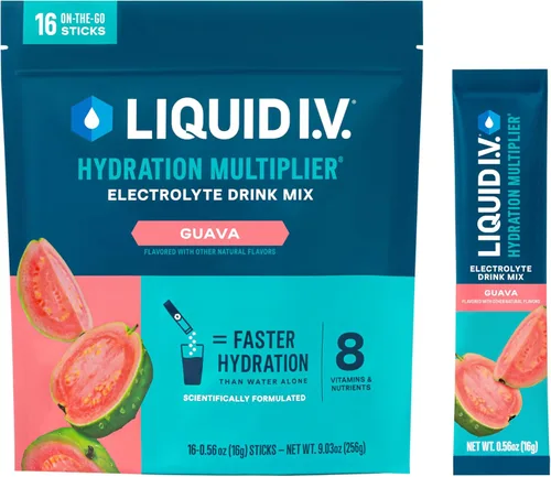 Vista 12 de Liquid I.V.® Hydration Multiplier - Pera Mezcla en polvo de electrolitos para bebida 1 paquete (16 porciones)