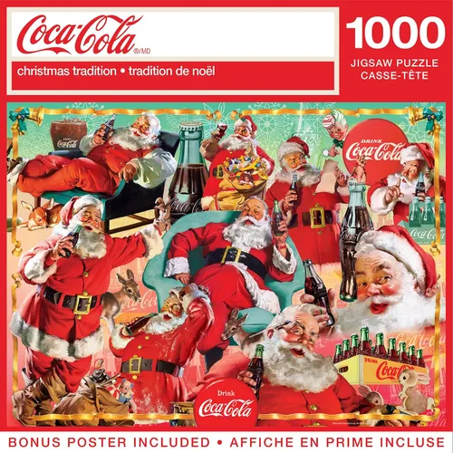 Vista 6 de MasterPieces Rompecabezas de 1000 piezas para adultos y familias – Coca-Cola Bottled Happiness – 19.25 x 26.75 pulgadas