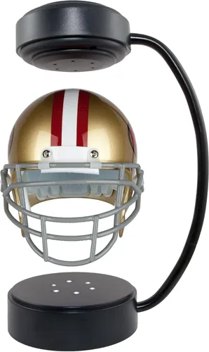 Vista 3 de Pegasus Sports NFL - Casco flotante de levitación giratorio con iluminación LED