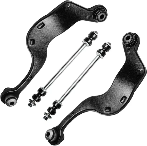 Vista 8 de Detroit Axle - Kit de 4 brazos de control de extremo delantero para Dodge Dart 13-16, Chrysler 200 15-17, 2 brazos de control inferiores, 2 extremos