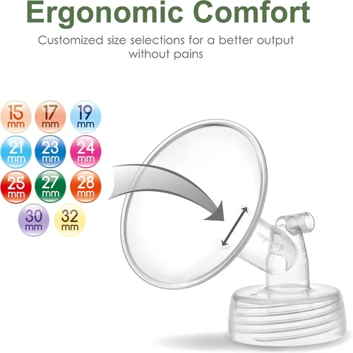 Vista 5 de Maymom Piezas de bomba compatibles con el extractor de leche Spectra S2 Spectra S1 9 Plus, no piezas originales de la bomba Spectra, reemplazan