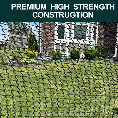 Vista 5 de Golf Net for Hitting Practice, 10Ft to 50Ft Golf Ball Netting with 33Ft Hanging Nylon Rope,Also Use as Baseball, Hockey, Soccer, LAX