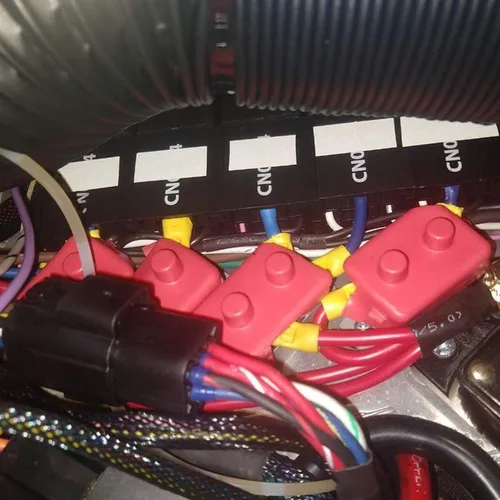 Vista 7 de GLOSO Disyuntores tipo perno E511, sin soporte, reinicio automático (T1) - 1 paquete (6A)