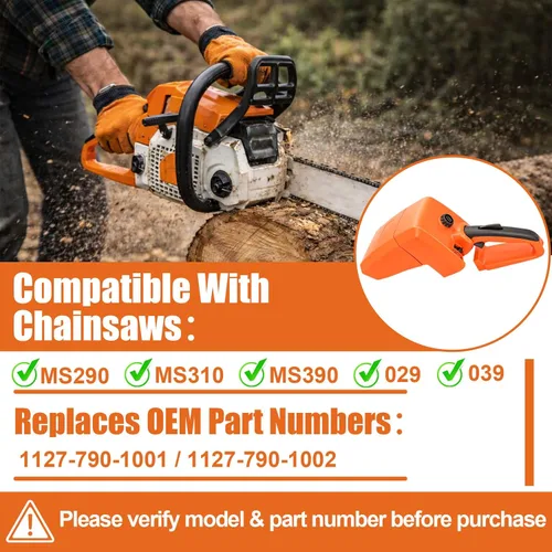 Vista 6 de Piezas de mango trasero MS290 𝗨𝗽𝗴𝗿𝗮𝗱𝗲𝗱 Compatibles con piezas de motosierra STIHLL 029 034 036 039 MS290 MS390#1127 790 1001 - Mango trasero