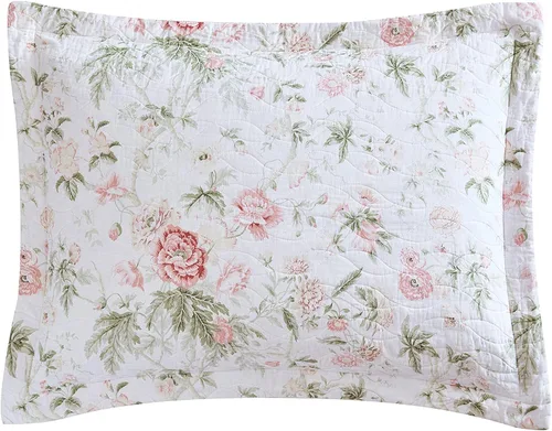 Vista 6 de Laura Ashley Inicio - Juego de sofá cama, ropa de cama ligera con fundas de almohada y fundas de almohada a juego, decoración del hogar para todas