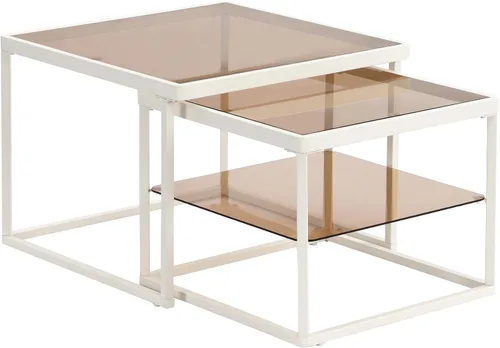 Vista 150 de Mesa auxiliar elevable, mesa auxiliar multifuncional con estantes abiertos, mesa de comedor moderna para sala de estar, oficina en casa (negro #004)