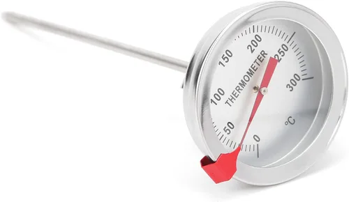 Vista 7 de KIMISS Termómetro para Olie Frituren, Deep Fry Termómetro Menos herramienta de medición de acero con esfera de 2.0 in para cárter de aceite