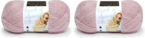 Vista 20 de Lion Brand Yarn Touch of Alpaca - Paquete de 3 hilos Goldenrod