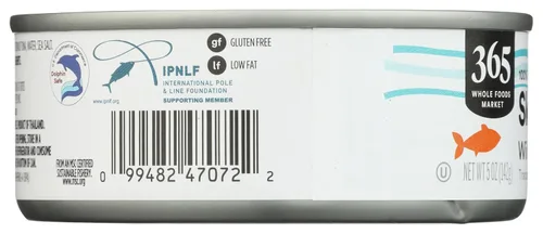 Vista 4 de 365 by Whole Foods Market, Atún salado en agua, 5 onzas