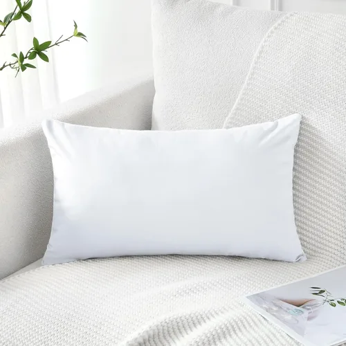 Vista 75 de Artscope Fundas de almohada de terciopelo de lujo, fundas de almohada rectangulares decorativas, fundas de cojín suaves y sólidas para sofá